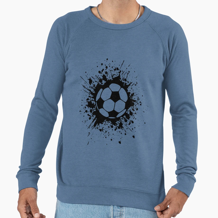 Futbol Soccer Splatz Sweatshirt - Fun Novelty Design Men Women - T-Shirt, Sweatshirt, Hoodie