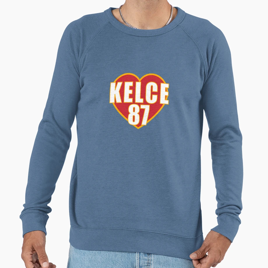 TK Heart Sweatshirt - Streetwear Style for Adults - T-Shirt, Sweatshirt, Hoodie