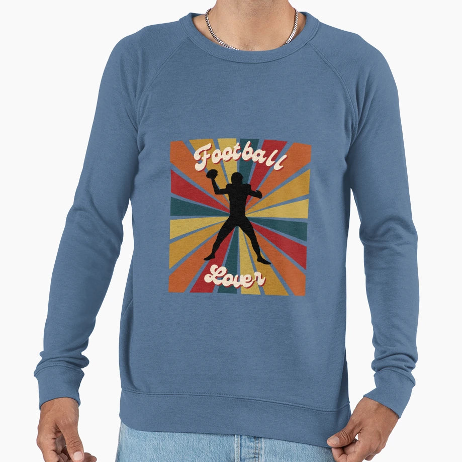 Football Lover Sports Passion Sweatshirt - Minimalist Print for Adults - T-Shirt, Sweatshirt, Hoodie