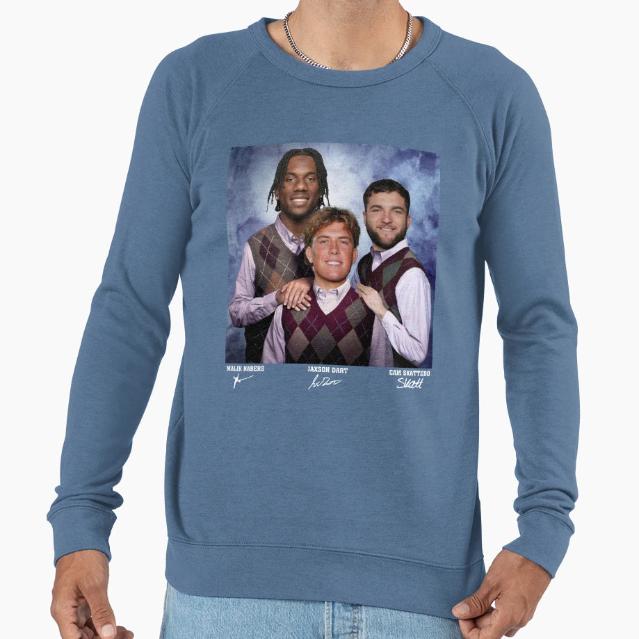 Jaxson Dart Cam Skattebo Malik Sweatshirt - Minimalist Print Men Women - T-Shirt, Sweatshirt, Hoodie