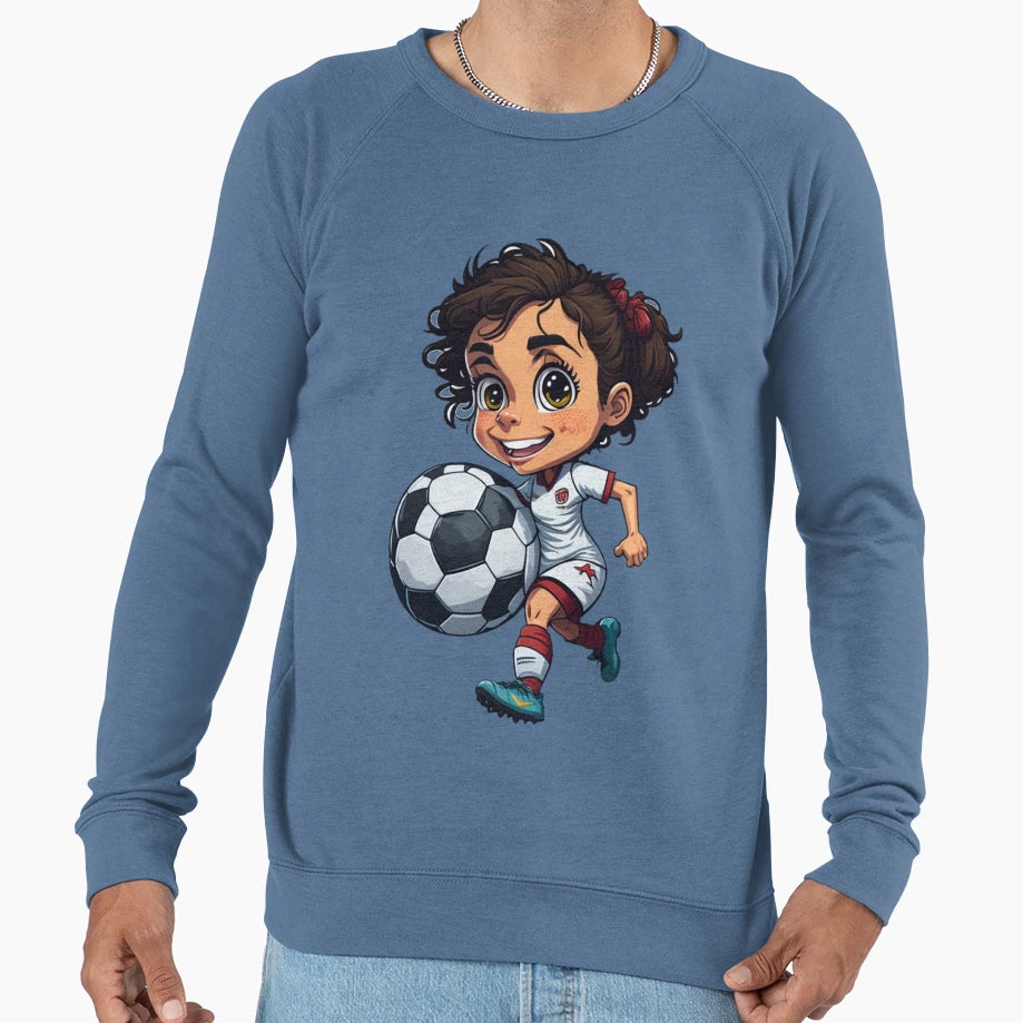Soccer White 5 Sweatshirt - Fun Novelty Design Men Women - T-Shirt, Sweatshirt, Hoodie