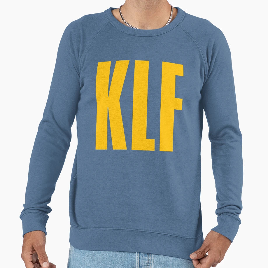 Klf Yellow Sweatshirt - Minimalist Print for Adults - T-Shirt, Sweatshirt, Hoodie