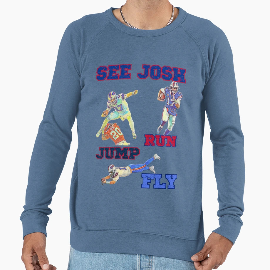 See Josh Sweatshirt - Trendy Graphic Unisex - T-Shirt, Sweatshirt, Hoodie