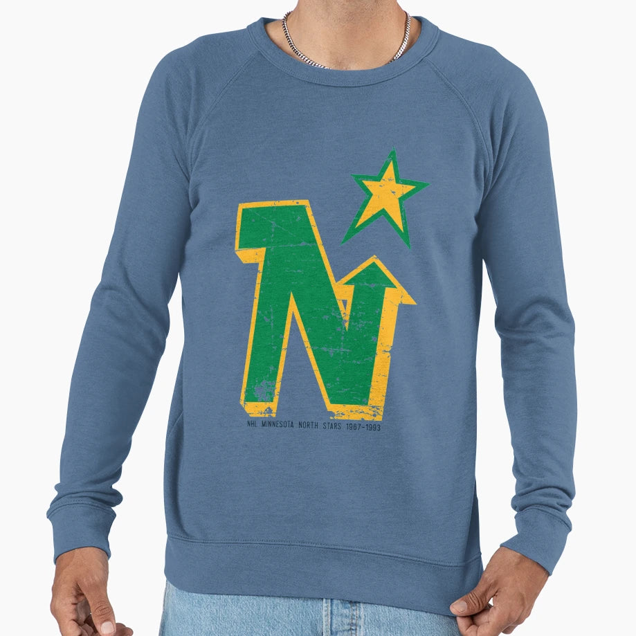 Minnesota North Stars Sweatshirt - Novelty Apparel for Adults - T-Shirt, Sweatshirt, Hoodie