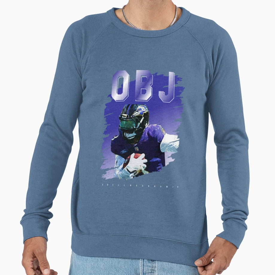 Odell Beckham Jr 90S Bootleg Obj Obj T-Shirt - Minimalist Print Men Women - T-Shirt, Sweatshirt, Hoodie