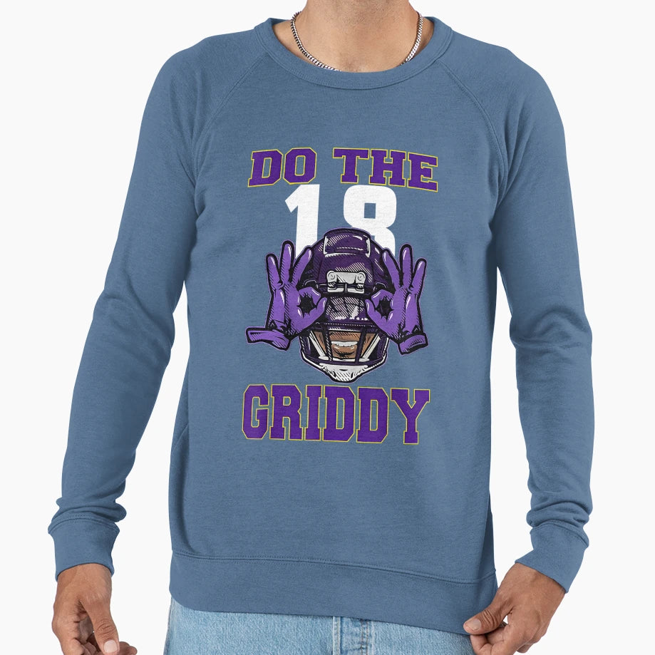 Do Griddy Griddy Dance Football Sweatshirt - Aesthetic Graphic Unisex - T-Shirt, Sweatshirt, Hoodie