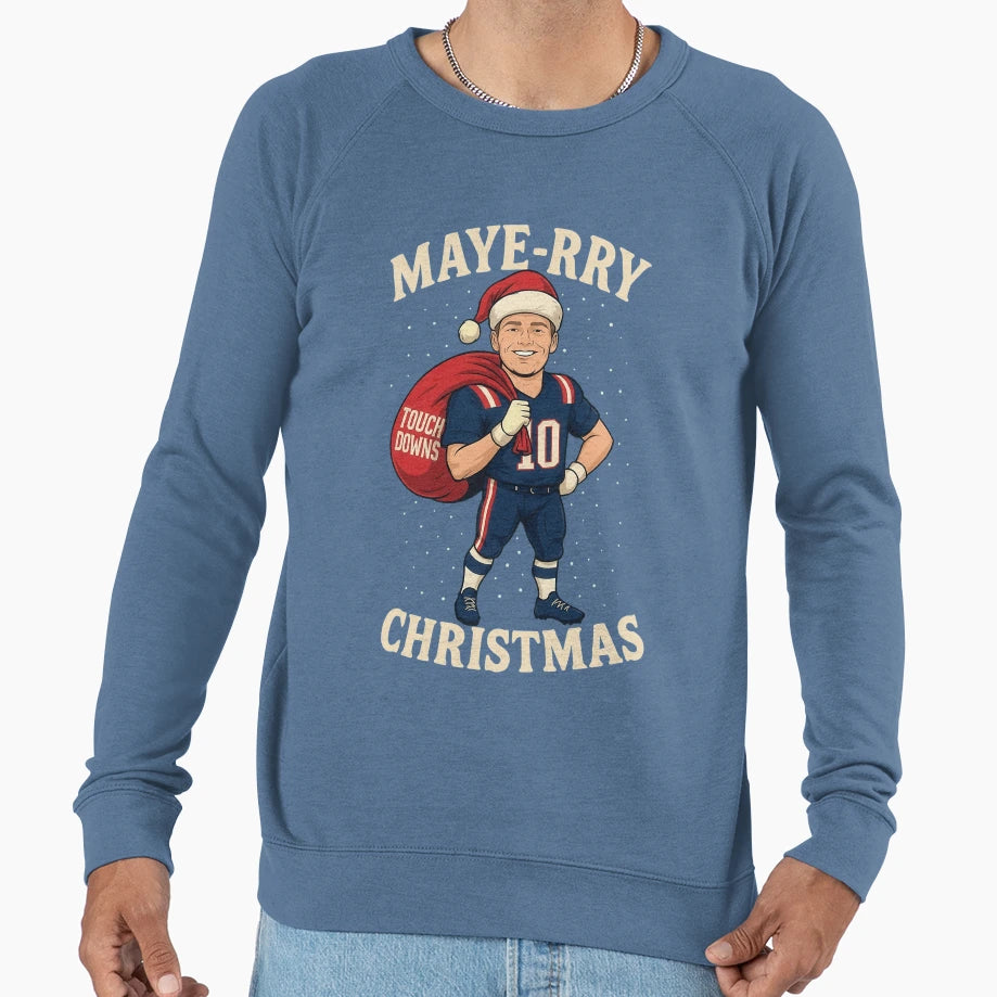 Drake Maye Sweatshirt - Fun Novelty Design Men Women - T-Shirt, Sweatshirt, Hoodie