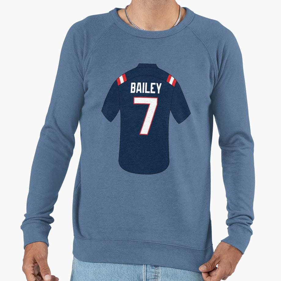 Jake Bailey Jersey Number 7 Sweatshirt - Custom Art Print Men Women - T-Shirt, Sweatshirt, Hoodie