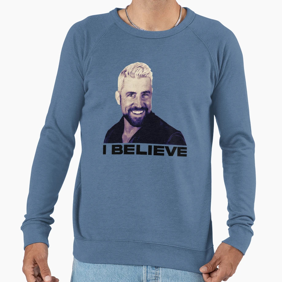 I Believe Joe Hendry Sweatshirt - Graphic Print Men Women - T-Shirt, Sweatshirt, Hoodie
