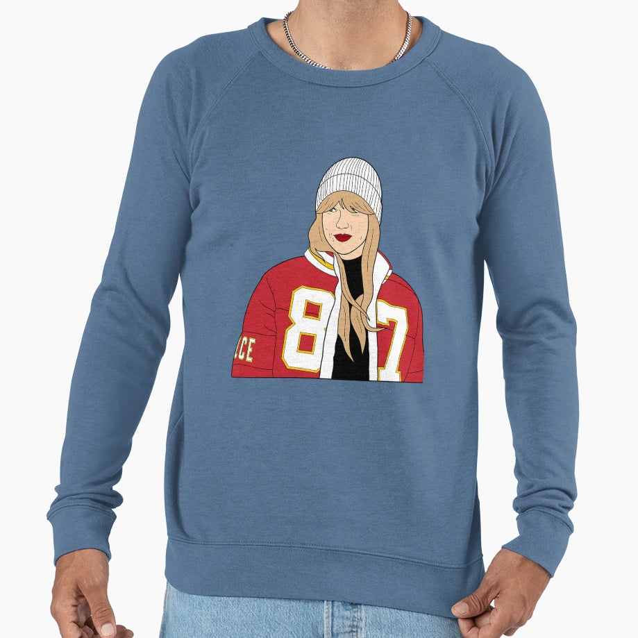 Taylor Chiefs Sweatshirt - Minimalist Print Men Women - T-Shirt, Sweatshirt, Hoodie