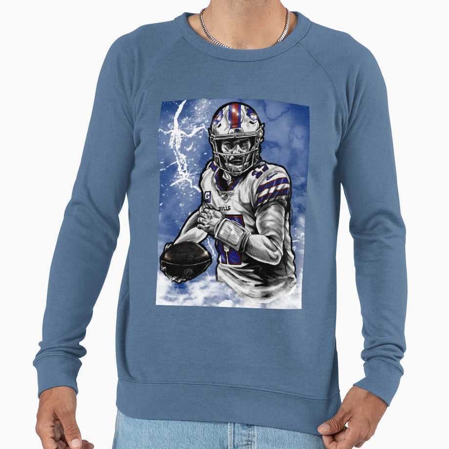 Allen Running Full Sweatshirt - Novelty Apparel for Adults - T-Shirt, Sweatshirt, Hoodie
