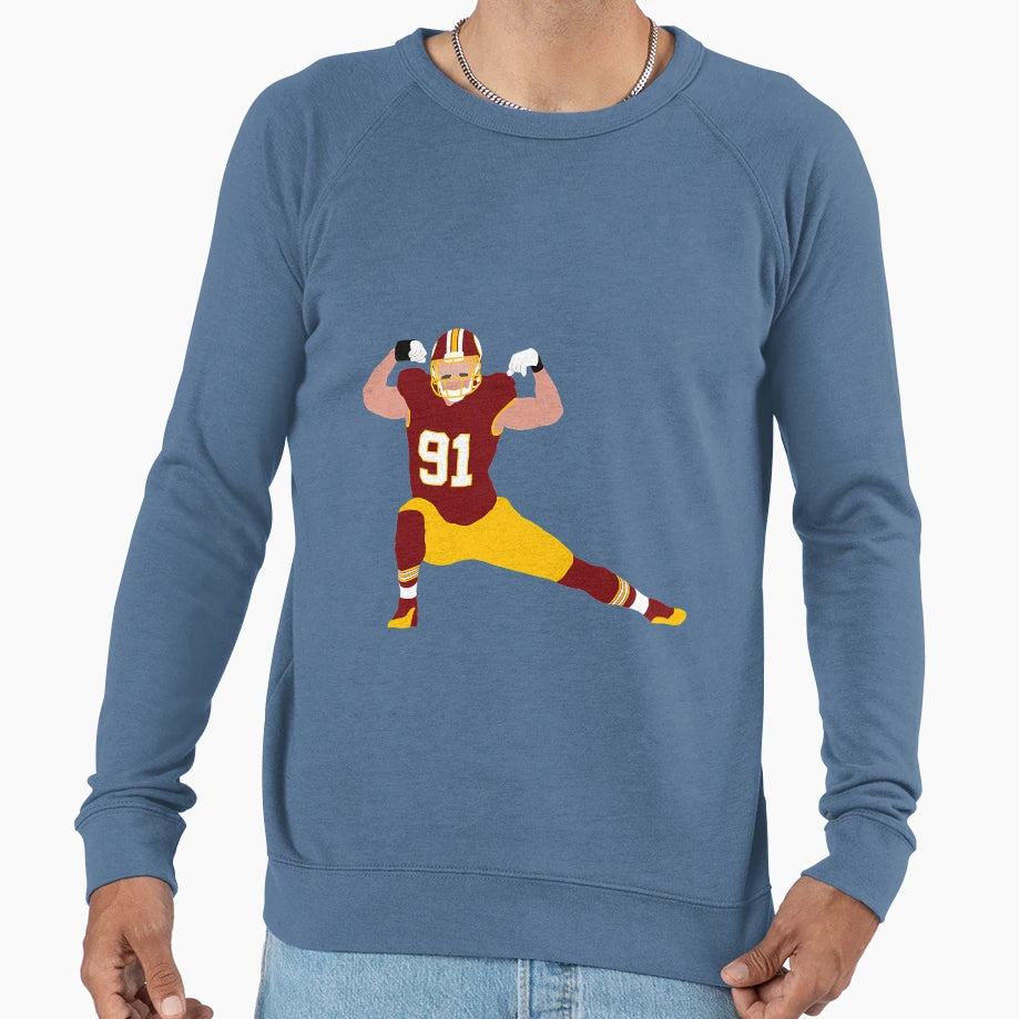 Ryan Kerrigan Sweatshirt - Custom Art Print for Adults - T-Shirt, Sweatshirt, Hoodie