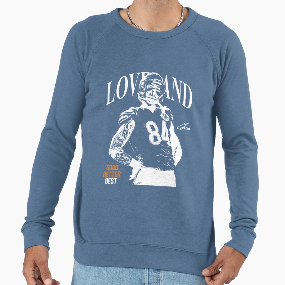 Colston Loveland Football Chicago Sweatshirt - Custom Art Print for Adults - T-Shirt, Sweatshirt, Hoodie