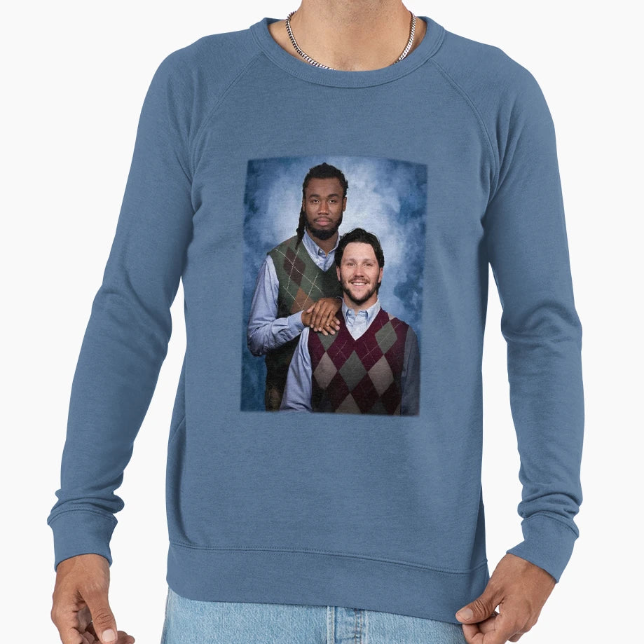 JA And James Cook Step Brothers Sweatshirt - Minimalist Print Unisex - T-Shirt, Sweatshirt, Hoodie
