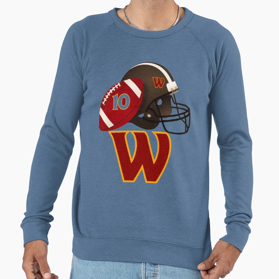 Washington Football Concept Sweatshirt - Casual Everyday Wear Men Women - T-Shirt, Sweatshirt, Hoodie