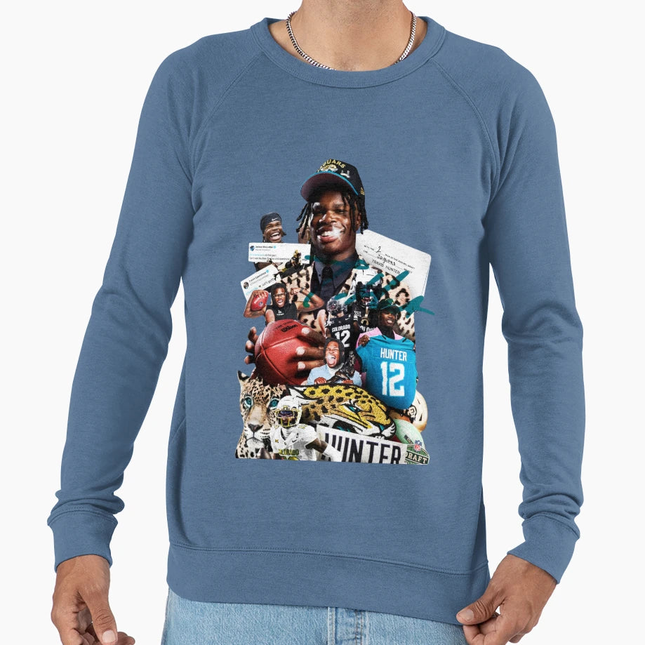 Travis Hunter Sweatshirt - Minimalist Print for Adults - T-Shirt, Sweatshirt, Hoodie