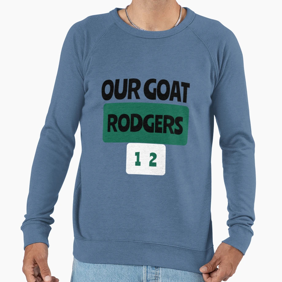AR Mvp Our Goat Rodgers 12 T-Shirt - Minimalist Print for Adults - T-Shirt, Sweatshirt, Hoodie