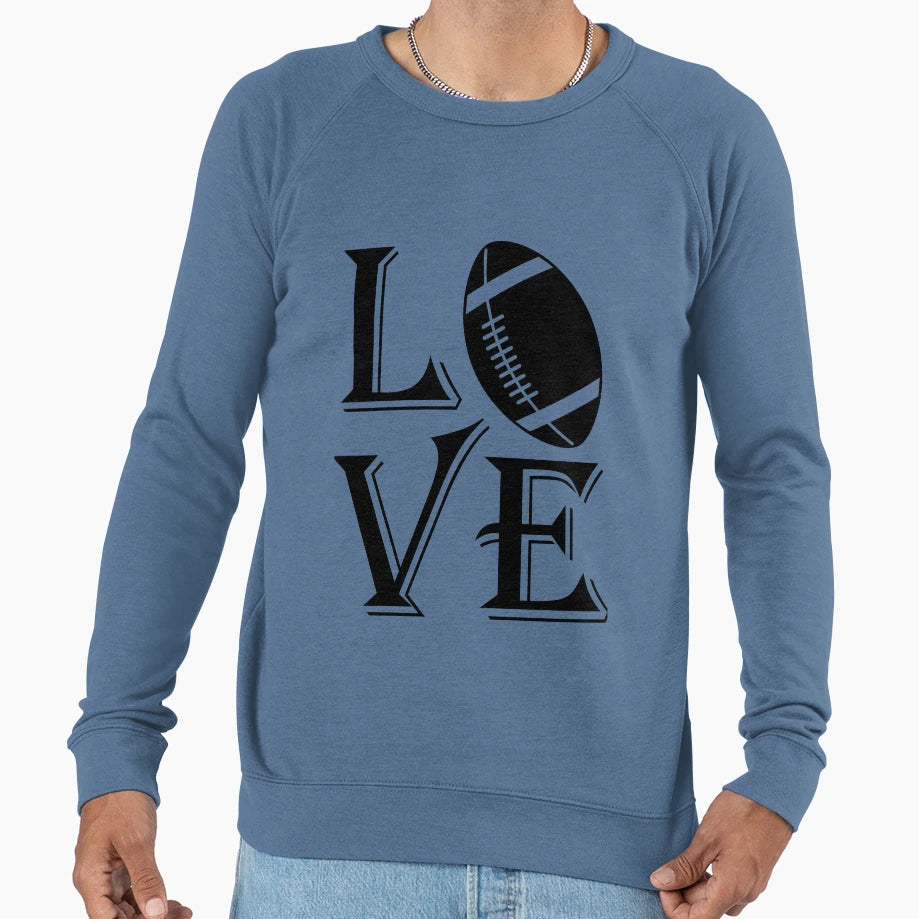 Football Lover American Football Player Sweatshirt - Novelty Apparel Unisex - T-Shirt, Sweatshirt, Hoodie