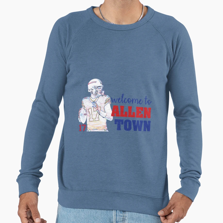 Allen Town Sweatshirt - Casual Everyday Wear Men Women - T-Shirt, Sweatshirt, Hoodie