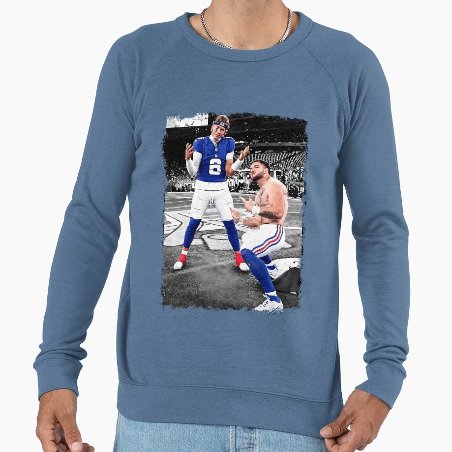 Jaxson Dart And Cam Skattebo New Sweatshirt - Trendy Graphic for Adults - T-Shirt, Sweatshirt, Hoodie