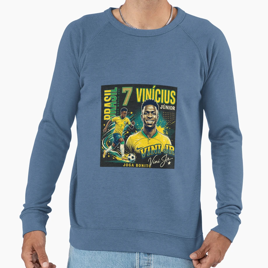 Vini Jr Brasil Sweatshirt - Fun Novelty Design for Adults - T-Shirt, Sweatshirt, Hoodie