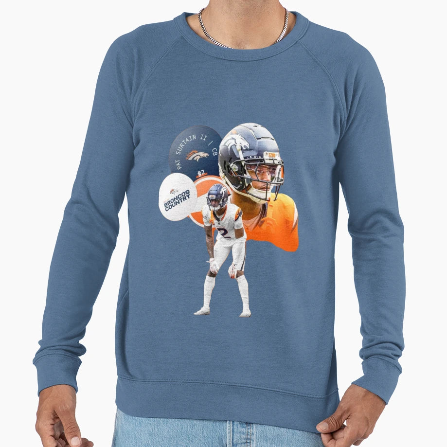 Pat Surtain Ii Sweatshirt - Custom Art Print Unisex - T-Shirt, Sweatshirt, Hoodie