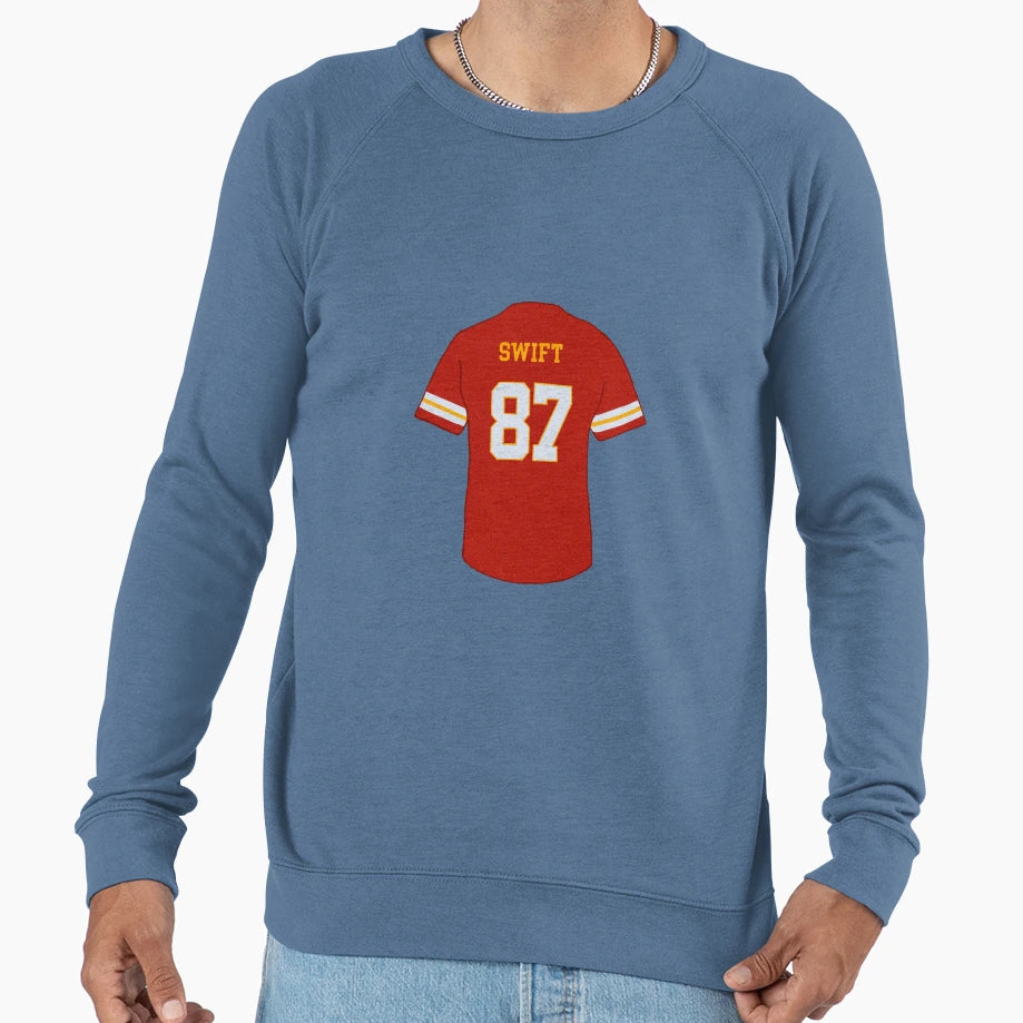 Swift Chiefs Jersey 87 Sweatshirt - Aesthetic Graphic Unisex - T-Shirt, Sweatshirt, Hoodie