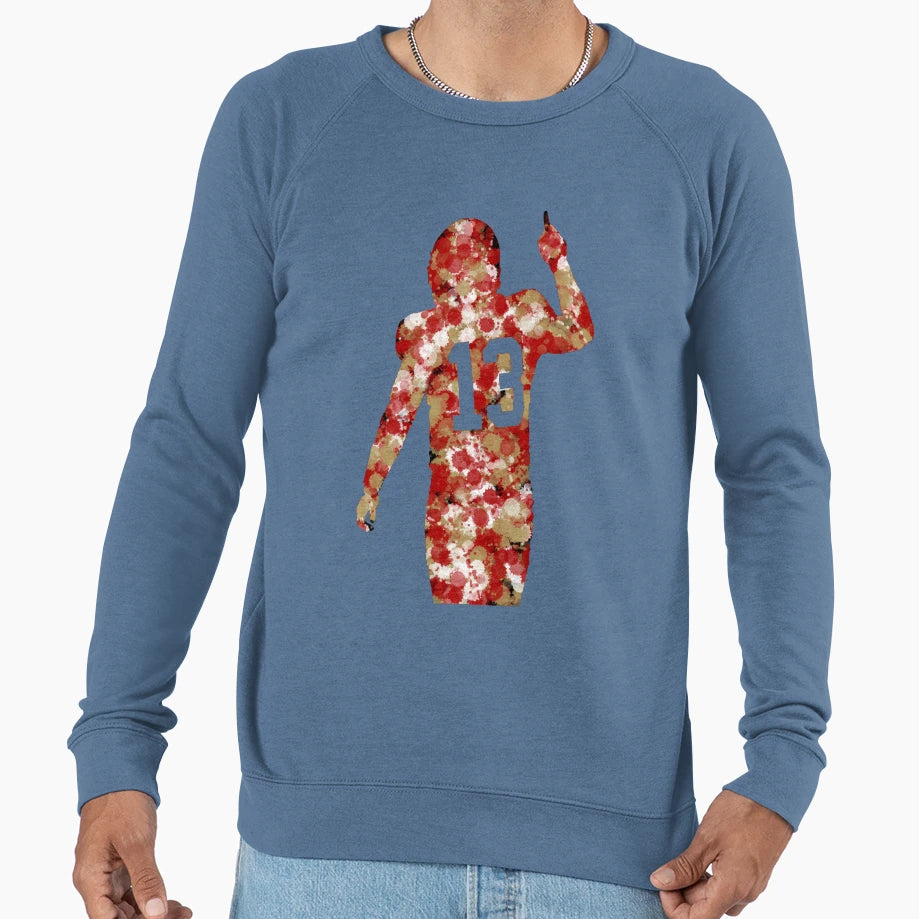 Splatter Purdy Sweatshirt - Minimalist Print for Adults - T-Shirt, Sweatshirt, Hoodie