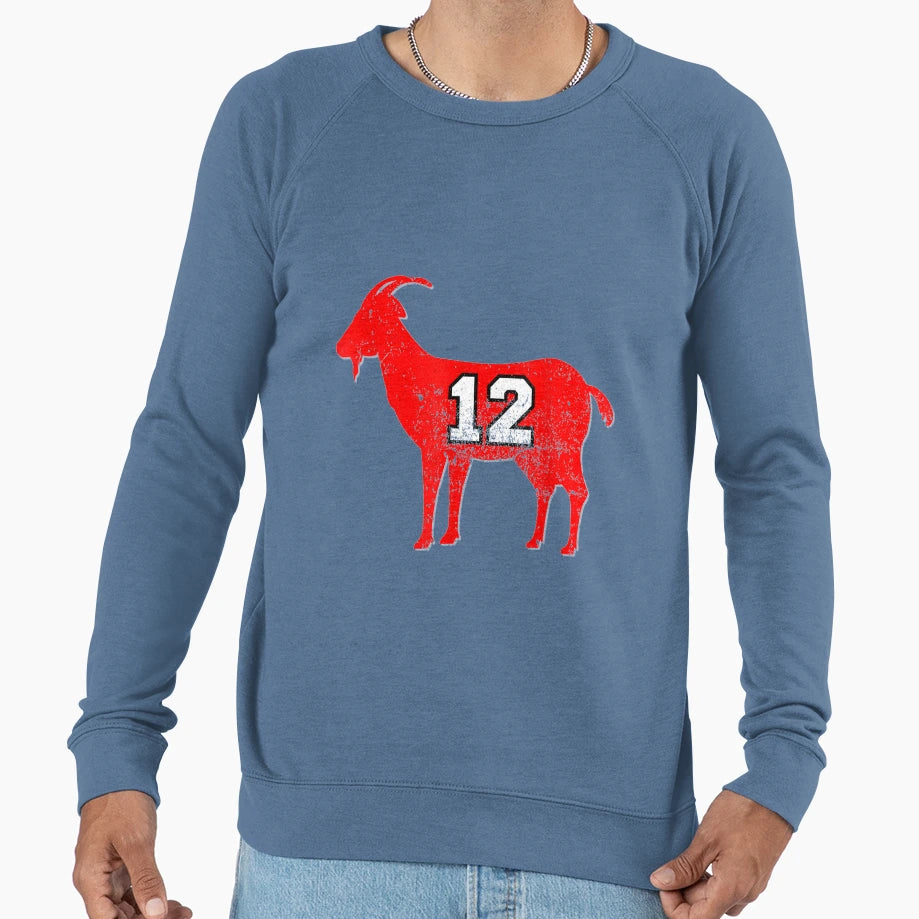 Distressed Goat 12 Sweatshirt - Custom Art Print Men Women - T-Shirt, Sweatshirt, Hoodie