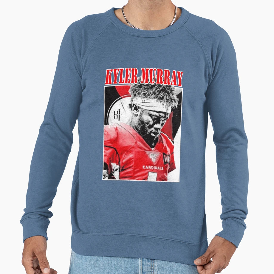 Kyler Murray Red Focus Sweatshirt - Aesthetic Graphic for Adults - T-Shirt, Sweatshirt, Hoodie
