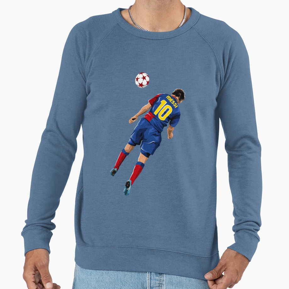 Lionel Messi Sweatshirt - Minimalist Print for Adults - T-Shirt, Sweatshirt, Hoodie