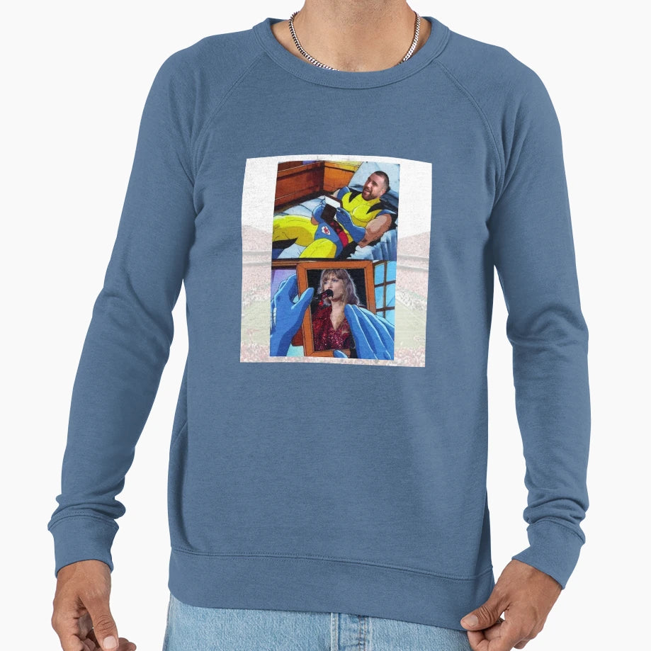 Funny Kc Football Trav Sweatshirt - Casual Everyday Wear for Adults - T-Shirt, Sweatshirt, Hoodie