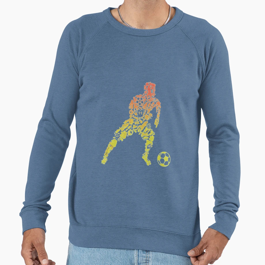 Soccer Player T-Shirt - Custom Art Print Unisex - T-Shirt, Sweatshirt, Hoodie