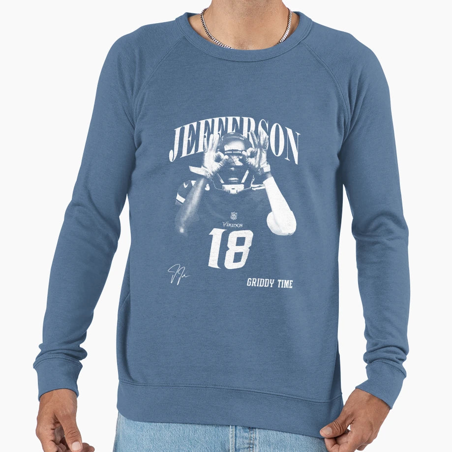 JJ Viking Minnesota Football Sweatshirt - Unique Graphic for Adults - T-Shirt, Sweatshirt, Hoodie