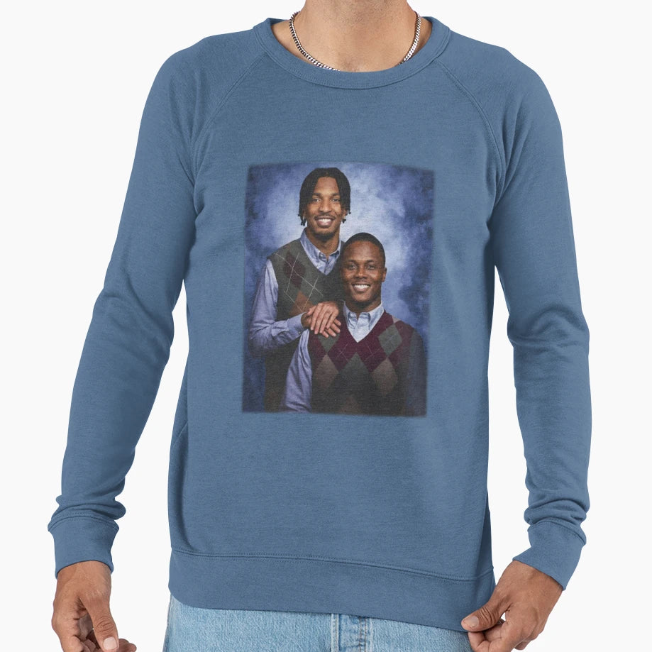 JD Terry Mclaurin Step Brothers Sweatshirt - Aesthetic Graphic Men Women - T-Shirt, Sweatshirt, Hoodie