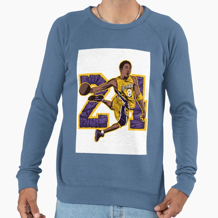 Kobe Bryant Lakers Sweatshirt - Casual Everyday Wear Men Women - T-Shirt, Sweatshirt, Hoodie