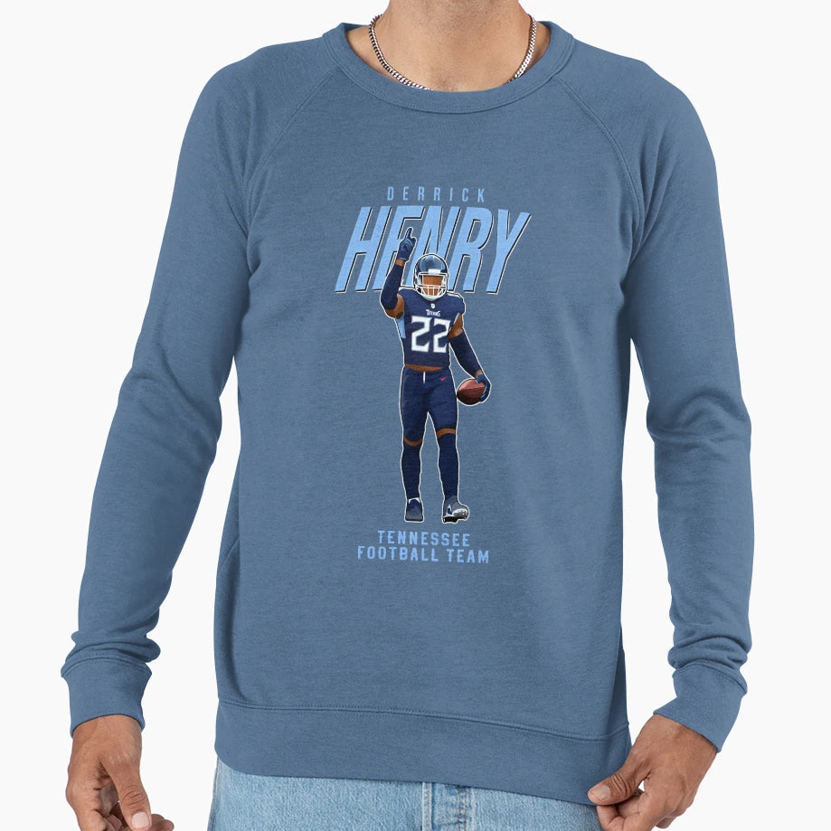 DH 22 Tennessee Football Team Sweatshirt - Custom Art Print for Adults - T-Shirt, Sweatshirt, Hoodie