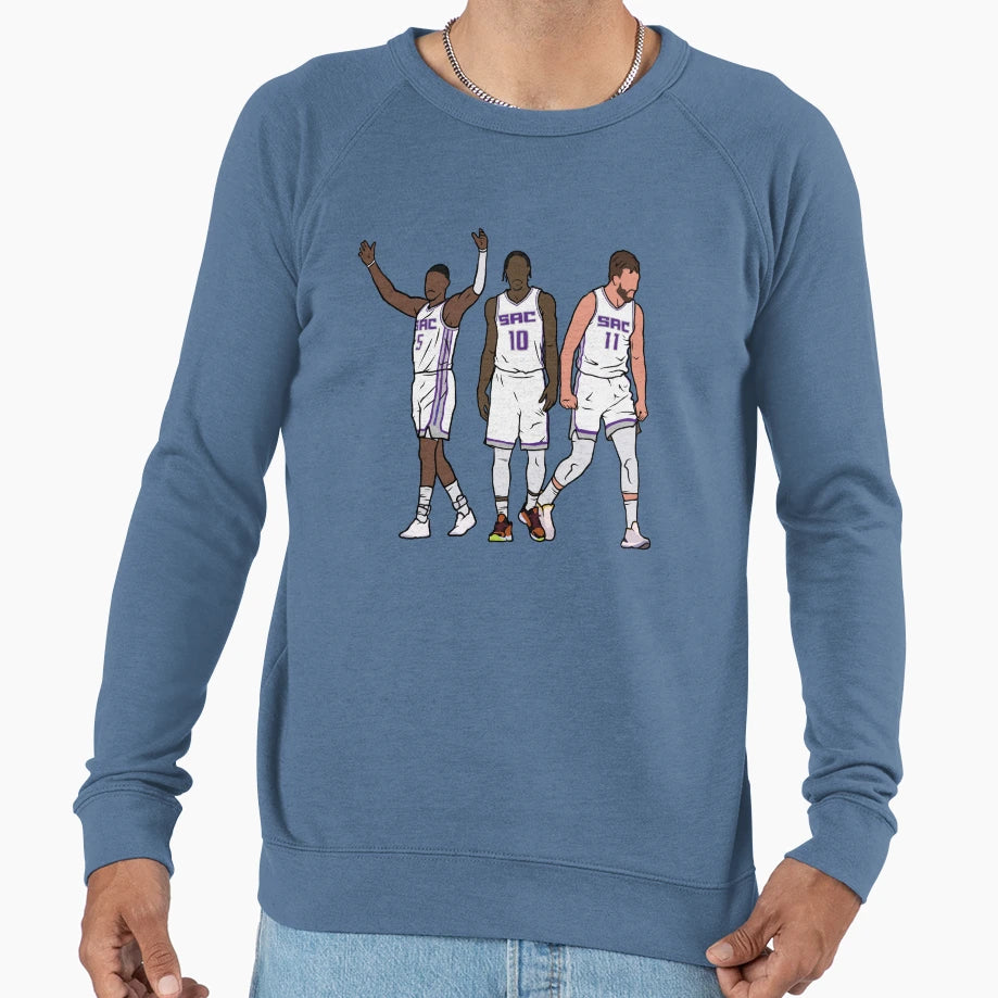 Fox Demar Sabonis Sweatshirt - Novelty Apparel for Adults - T-Shirt, Sweatshirt, Hoodie
