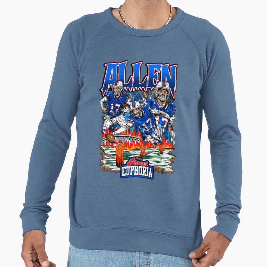 JA Buffalo Bills Planet Euphoria Sweatshirt - Minimalist Print Men Women - T-Shirt, Sweatshirt, Hoodie