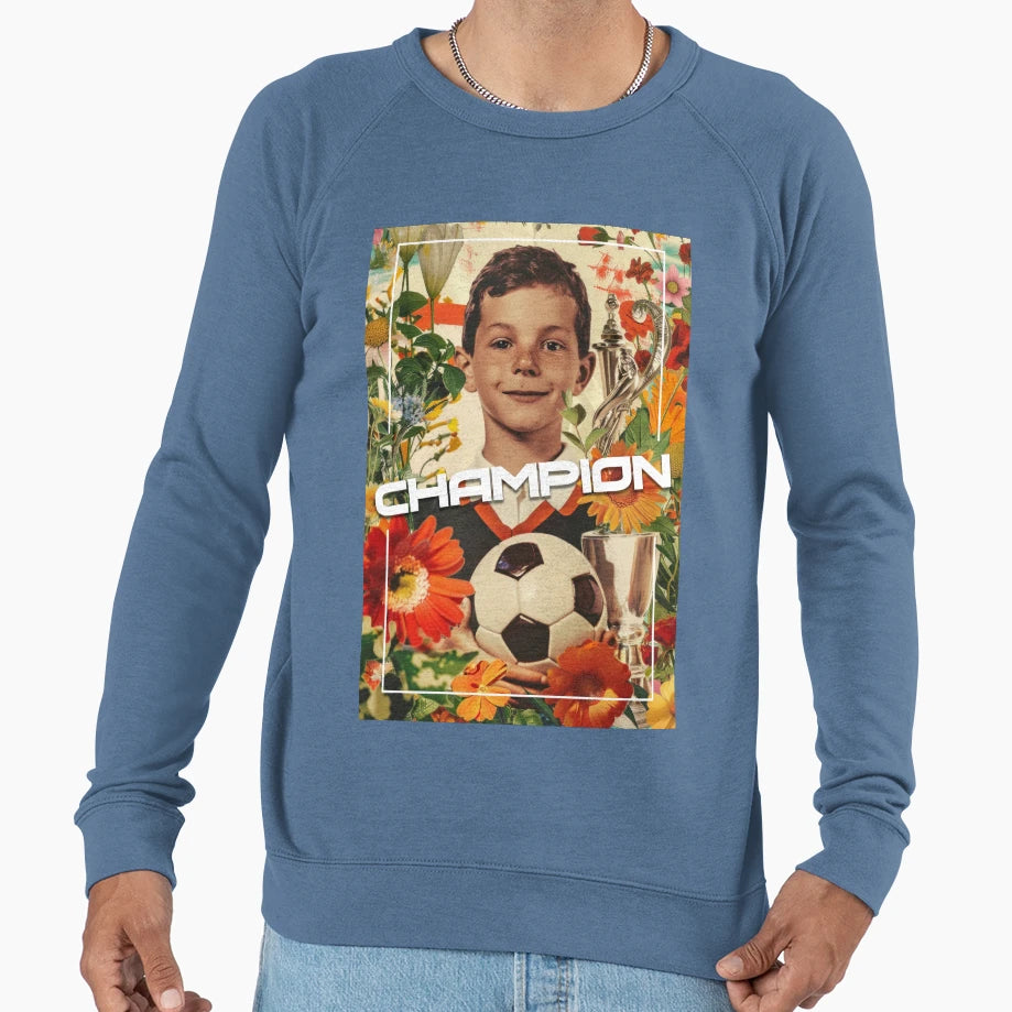 I Am Football Champion Sweatshirt - Novelty Apparel Unisex - T-Shirt, Sweatshirt, Hoodie
