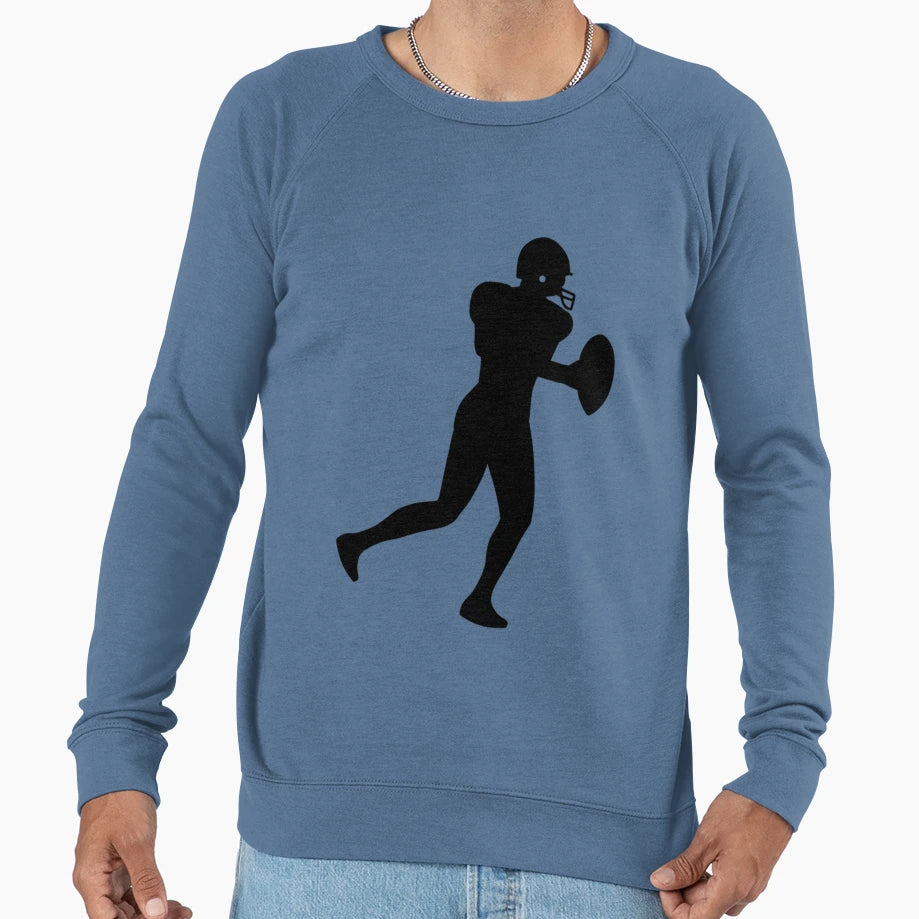 American Football Player T-Shirt - Minimalist Print for Adults - T-Shirt, Sweatshirt, Hoodie