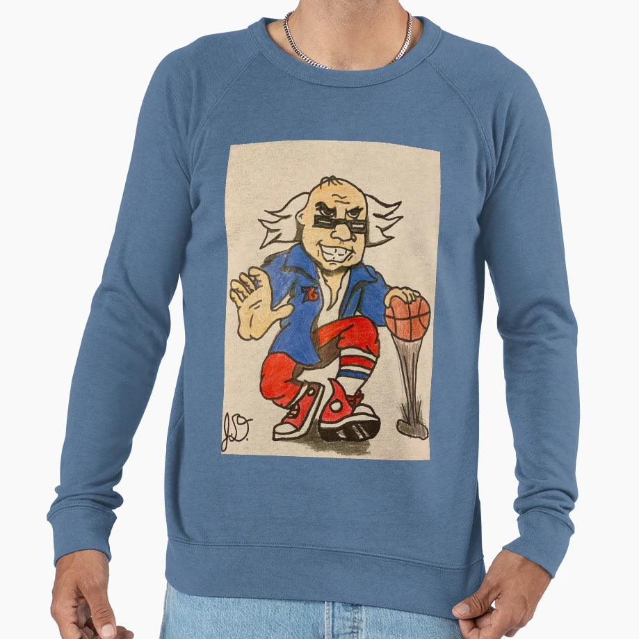Basketball Sweatshirt - Minimalist Print for Adults - T-Shirt, Sweatshirt, Hoodie