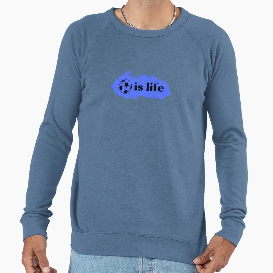 Football Is Life Sweatshirt - Novelty Apparel Unisex - T-Shirt, Sweatshirt, Hoodie