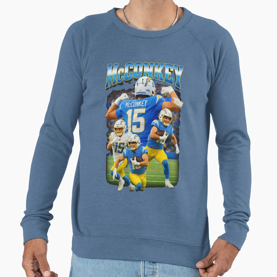 Ladd Mcconkey Chargers Sweatshirt - Streetwear Style Men Women - T-Shirt, Sweatshirt, Hoodie