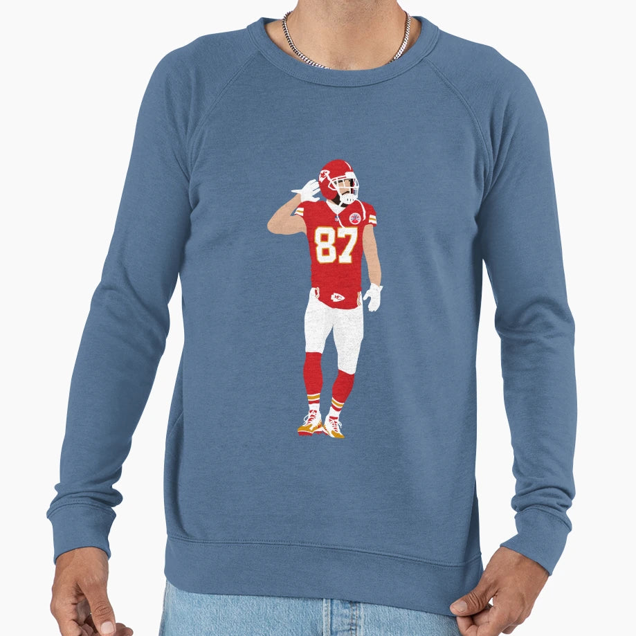 TK Football Illustration Sweatshirt - Streetwear Style Men Women - T-Shirt, Sweatshirt, Hoodie