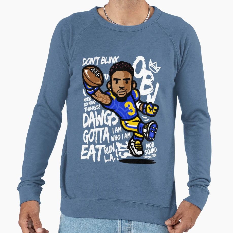 King Odell Sweatshirt - Trendy Graphic Men Women - T-Shirt, Sweatshirt, Hoodie