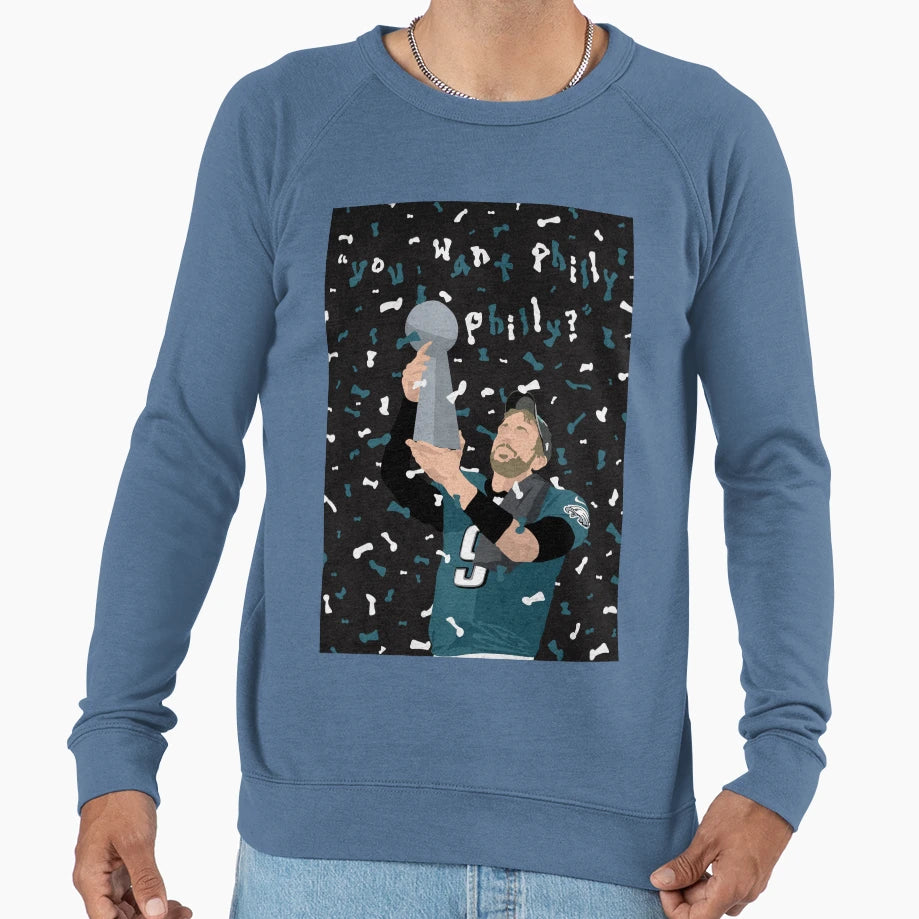 Philly Philly Sweatshirt - Fun Novelty Design Men Women - T-Shirt, Sweatshirt, Hoodie