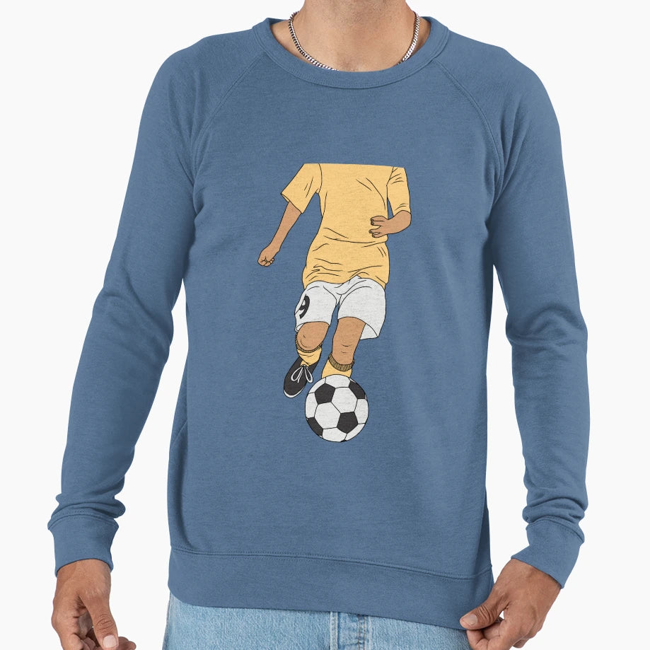 Soccer Sweatshirt - Minimalist Print Men Women - T-Shirt, Sweatshirt, Hoodie