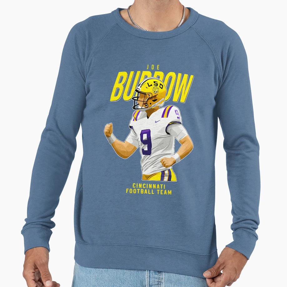 JB 9 Cincinnati Football Team Sweatshirt - Unique Graphic Men Women - T-Shirt, Sweatshirt, Hoodie