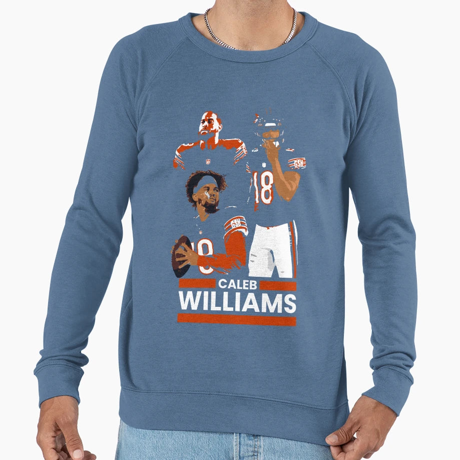 Da Bears Inspired CW Chicago Qb Sweatshirt - Fun Novelty Design for Adults - T-Shirt, Sweatshirt, Hoodie